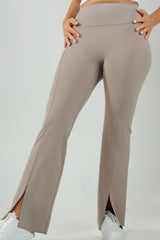 Flared front cut Leggings