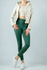 SEAMLESS DOUBLE HIGH RISE LEGGINGS