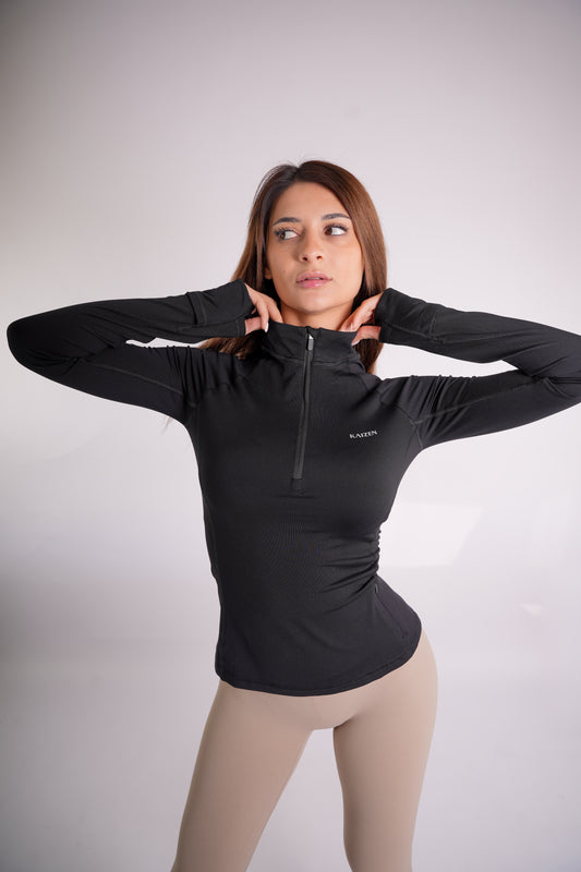 Half-Zip Body Top