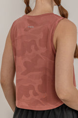 PRINTED WAVES CROP TOP