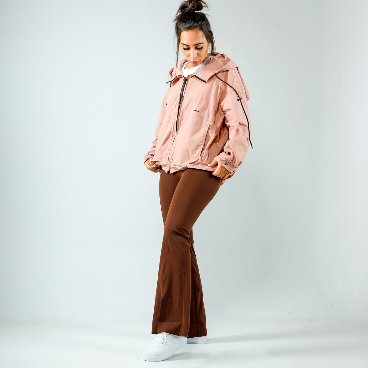 Flared front cut Leggings