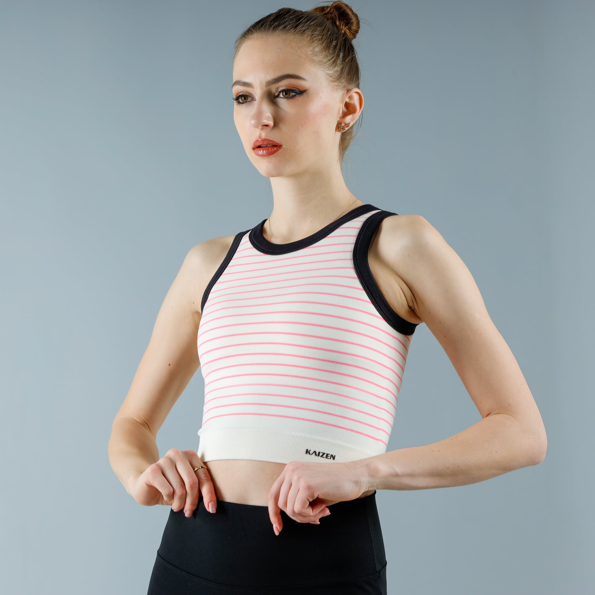 Linear Crop Tank