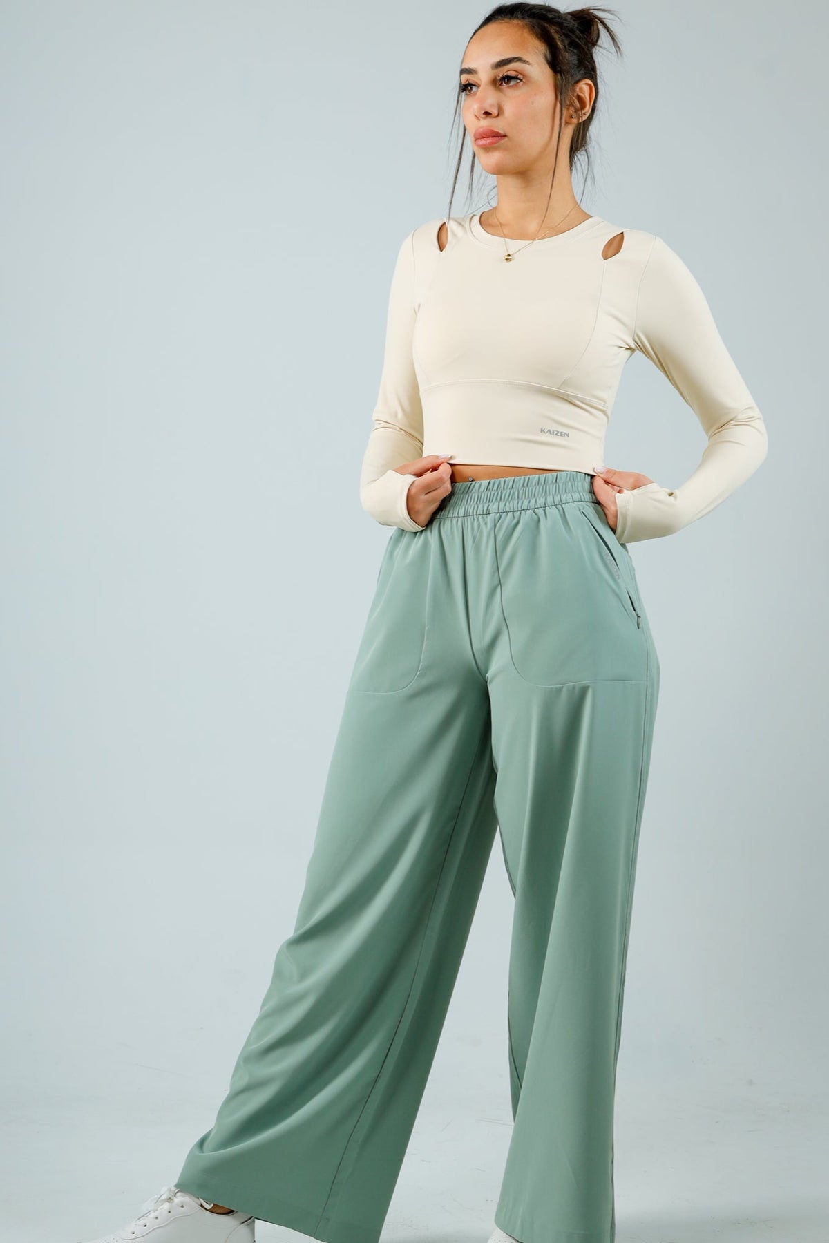 UPF 50+ WIDE LEG PANTS